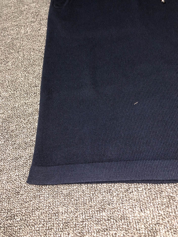 ブランドハーフパンツ細部ディテール